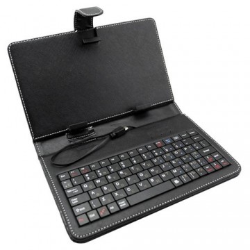 Чехол-клавиатура 7 дюймов Micro USB черная в Одессе