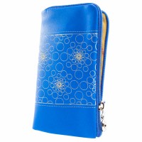 Универсальный чехол-сумка 4″ S LGD голубой пузырьки