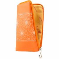 Универсальный чехол-сумка 4″ S LGD пузырьки оранжевый