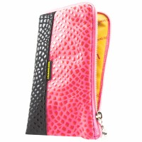 Универсальный чехол-сумка 4″ S LGD Glamour черно-розовый