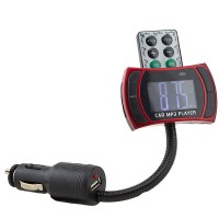 FM модулятор трансмиттер 8 in1 USB 5V 1000 mA красный