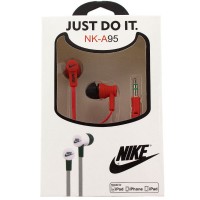 Наушники NK-A95 Nike Just do it красные