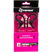 Наушники с микрофоном Papada Sport Черные